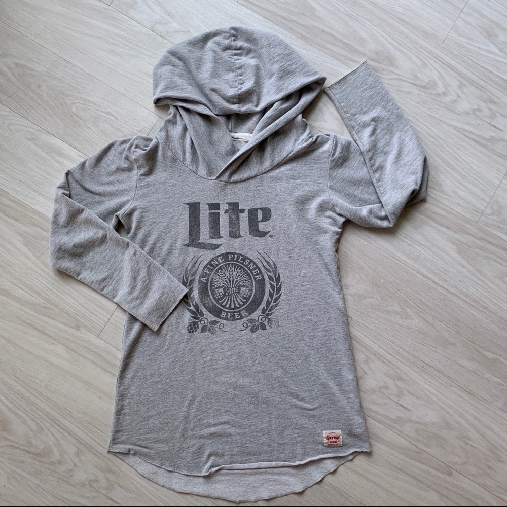 Miller Lite Tunic style hoodie size large - Picture 7 of 8